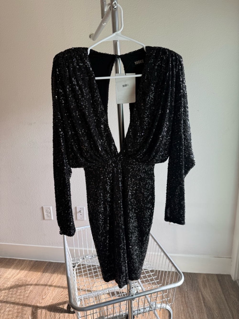 Nookie Sequin Veda dress xs